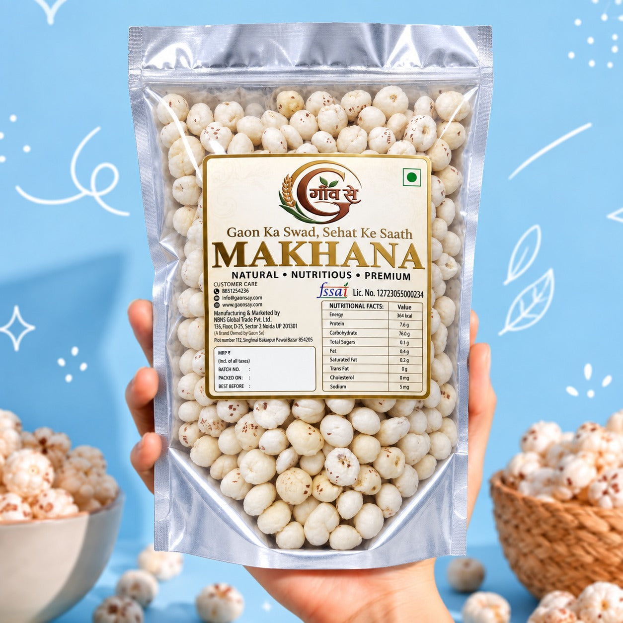 Plain Makhana
